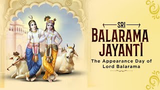 Sri Balarama Jayanti 2024  Appearance Day of Lord Balarama  ISKCON Bangalore [upl. by Cadell]