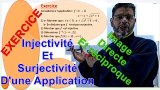 Injectivité Et Surjectivité Dune ApplicationImage Directe et Réciproque [upl. by Eenyaj]