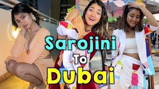 I Wore Cheap Sarojini Nagar Outfits in DUBAI 😳 [upl. by Anelec776]