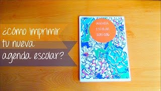 Como imprimir tu nueva agenda escolar  Julieta ySusVideos [upl. by Mohammed]