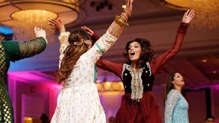 2018 Best Mehndi Dance Performance by Bride friends [upl. by Rennie813]