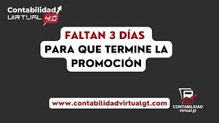 Faltan 3 días a partir de cuando hice este video para que termine la promoción Solicita tu cupo [upl. by Pavla]