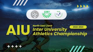 AIU North East Zone Inter University Athletics Championship 202223  KIIT University  Day 4 [upl. by Reggi]