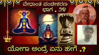 Yoga Andhre enu hege Upayoga  Hata Yoga Vivarane  1 ಹಠ ಯೋಗ ವಿವರಣೆ  ೧ [upl. by Ainigriv142]