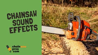 Chainsaw Sound Effects  1 Hour of Chainsaw Sounds [upl. by Volnay18]