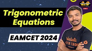 Trigonometry Class 11  Trigonometry Equations  JEE 2024  EAMCET 2024  Vedantu Telugu Ranjith Sir [upl. by Able]