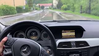 Mercedes Benz c180 POV CDI Avantgarde w204 Facelift [upl. by Daberath]