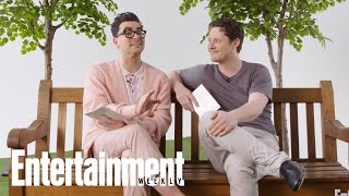 Dan Levy amp Noah Reid On David amp Patricks Most Romantic Schitts Creek Plots  Entertainment Weekly [upl. by Nicky]