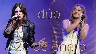 Amaia y Leire a dúo  20 de enero [upl. by Ennoved]