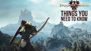 Dragons Dogma 2 10 Things You Need to Know [upl. by Attenwahs141]