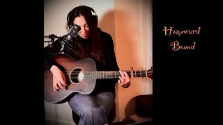 Homeward Bound Simon amp Garfunkel Cover guitar loohoomusic [upl. by Rubi107]