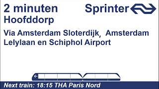 Speciale NS omroep AirportSprinter  Karin van As [upl. by Annalee]