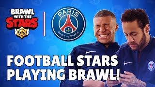 Paris SaintGermain Stars play Brawl Stars [upl. by Alak297]