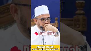 Mazhab Hanafi Solat wajibnya banyak dari Mazhab lain  Dr MAZA islamituindah mazhab [upl. by Rhoads]