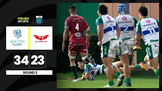 Benetton vs Scarlets  Highlights from URC [upl. by Navlys992]