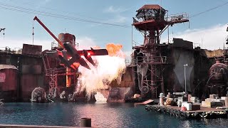 WaterWorld Stunt Show Alternate Deacon Entrance at Universal Studios Hollywood [upl. by Tseng207]