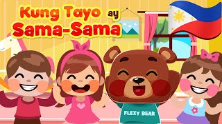 The More We Get Together in Filipino  Awiting Pambata Nursery Rhymes [upl. by Halley]