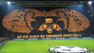 Choreo  Borussia Dortmund vs FC Malaga 32 09042013 Champions League [upl. by Niatsirt762]