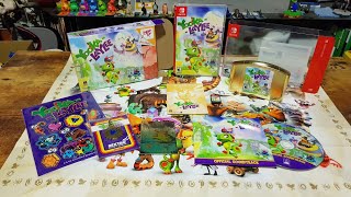 Unboxing Yooka Laylee Nintendo Switch Limited Run Collectors Edition Backer Edition [upl. by Veda]