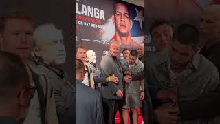 Canelo and Berlanga Taunting caneloalvarez [upl. by Viv77]