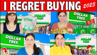 Dollar Tree Products I Now Regret Buying 2023  Vivian Tries [upl. by Jeconiah]