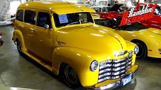 1952 Chevrolet Suburban 3100 Carry All Custom Hot Rod 350 V8 [upl. by Naitsirhc400]