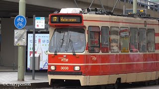 HTM trams GTL op lijn 17 te Den Haag [upl. by Attiuqram]