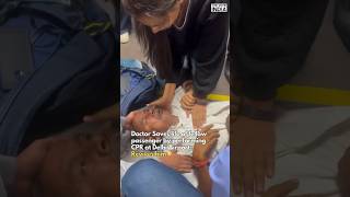 Doctor Saves life of Fellow Passenger🫡 shorts [upl. by Hassett103]