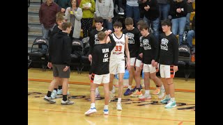 Iowa SEISC BasketballWapello Indians 25 14  Mediapolis Bulldogs 43 33  121823 [upl. by Gad]