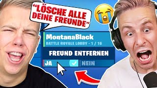 WENN ich DU WÄRE LÖSCH ALLE deine FORTNITE FREUNDE [upl. by Akerahs]