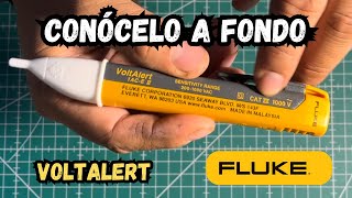 Lápiz Comprobador de Tensión⚡️FLUKE VoltAlert 1 AC II  Review completa [upl. by Aynik]