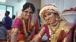 Vignesh amp Vidhya Traditional GSB Wedding Highlights [upl. by Aihsel976]