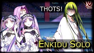 Battle In New York Euryale and Stheno  Enkidu Solo FGO [upl. by Barris]