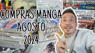 📚 COMPRAS MANGA AGOSTO 2024 📚 [upl. by Arihsan692]