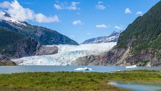 Mendenhall Glacier in Juneau Alaska [upl. by Kries]