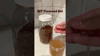 The Ultimate Secret for Perfect Curls DIY Flaxseed Gel Recipe shorts ytshorts [upl. by Haleemak]