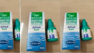 Refresh Tears Eye Drops UsesRefresh Tears Eye Drops Uses In Bengali Healthy Lifestyle By Raju [upl. by Nyasuh]