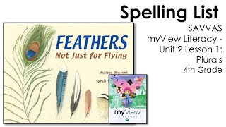 SAVVAS MyView Literacy  Unit 2 Lesson 1  Spelling  4th Grade [upl. by Annecorinne923]