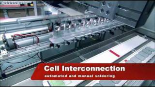 solar cell manufacturing and solar panel production by suntech [upl. by Lawton]