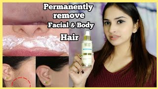 Permanently Remove Facial Hair at Home [upl. by Renae724]