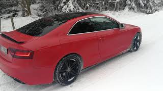 Audi A5 30 TDI 245 PS Quattro Snow Acceleration [upl. by Ritter]