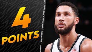 Ben Simmons with 4 PTS 6 AST 8 REB vs Raptors in Preseason [upl. by Garris149]