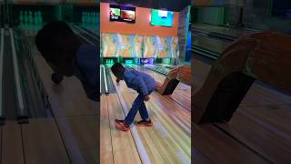 That boi was focused 😂 bowling funny acting family [upl. by Einra]