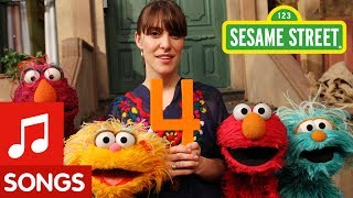 Sesame Street Feist sings 1234 [upl. by Annayad783]