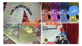 study vlog sslc sslc portions completing plan  maths study tips ✨lakshya batch student NN vlogs [upl. by Hendrika974]