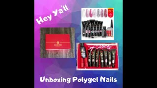 Saviland excelsior nail art polygel kitunboxing [upl. by Carmela]