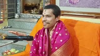 Pravachan by H H Shrimad Vidyadheesh Tirth swamiji at Prasanna Ganapathi temple Konchady [upl. by Eimilb]