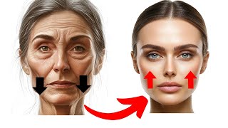 🛑 FACE LIFTING EXERCISES FOR SAGGING SKIN amp JOWLS  LAUGH LINES FOREHEAD MOUTH LINES FROWN LINES [upl. by Nuawd]