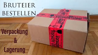 Bruteier Verpackung Lagerung amp Versand [upl. by Eelarol]