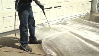 How To Pressure Wash Your Driveway Zep Commercial Driveway amp Concrete Concentrate [upl. by Niamart708]